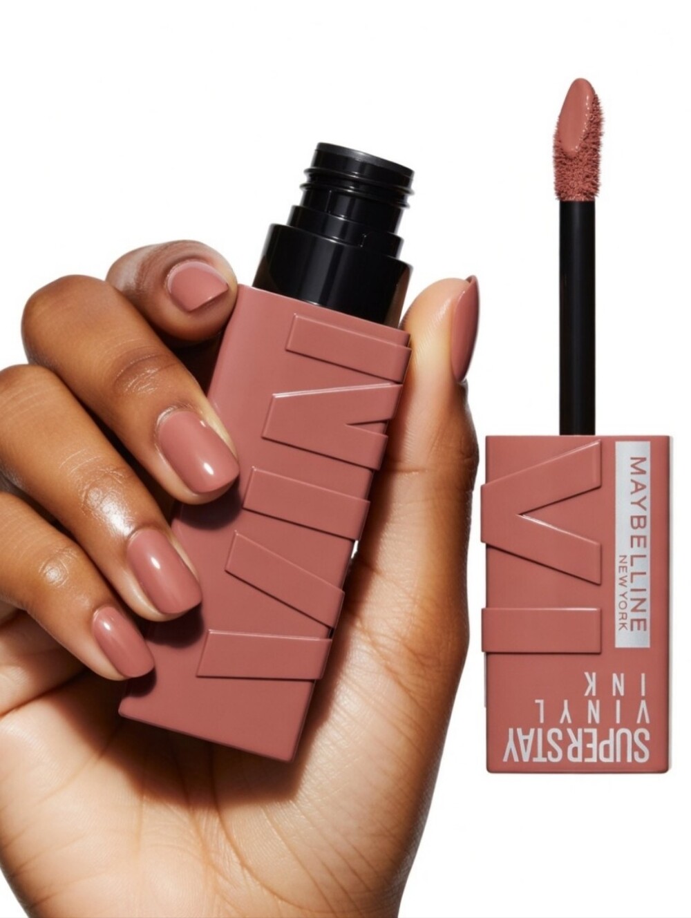 Maybelline Captivated Dusty Rose Vinyl Shine